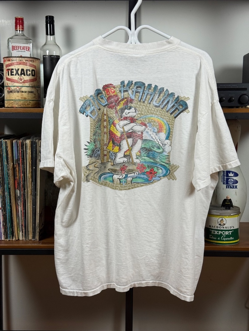 Vintage 90s Big Dogs single stitch tee shirt size XXL